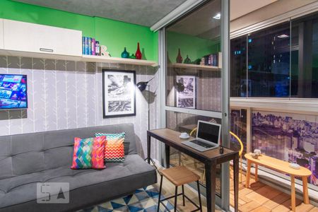 Sala de kitnet/studio para alugar com 1 quarto, 22m² em Consolação, São Paulo