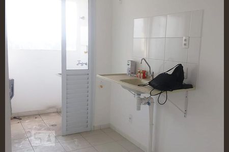 Cozinha de apartamento à venda com 1 quarto, 35m² em Quinta da Paineira, São Paulo