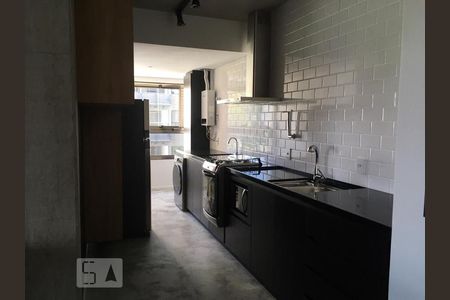 Cozinha de apartamento para alugar com 1 quarto, 71m² em Jardim Fonte do Morumbi, São Paulo