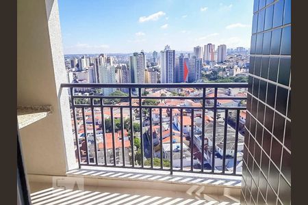 Varanda da Sala de apartamento à venda com 3 quartos, 77m² em Vila Floresta, Santo André