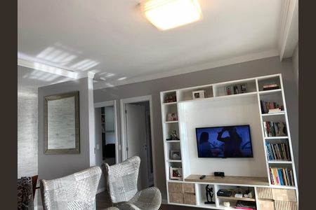 Sala de apartamento à venda com 2 quartos, 78m² em Jardim Monte Kemel, São Paulo