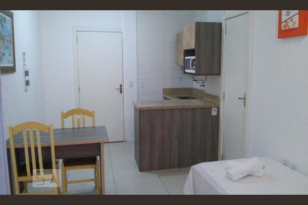 Sala/Cozinha de apartamento para alugar com 1 quarto, 40m² em Centro Histórico, Porto Alegre