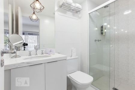 Banheiro de apartamento para alugar com 1 quarto, 40m² em Consolação, São Paulo