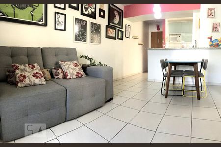 Sala de apartamento para alugar com 2 quartos, 58m² em Residencial Eldorado, Goiânia