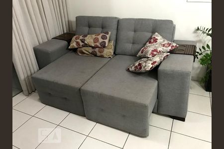 Sala de apartamento para alugar com 2 quartos, 58m² em Residencial Eldorado, Goiânia