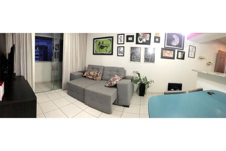 Sala de apartamento para alugar com 2 quartos, 58m² em Residencial Eldorado, Goiânia