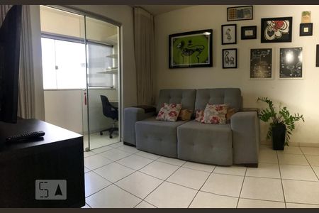 Sala de apartamento para alugar com 2 quartos, 58m² em Residencial Eldorado, Goiânia