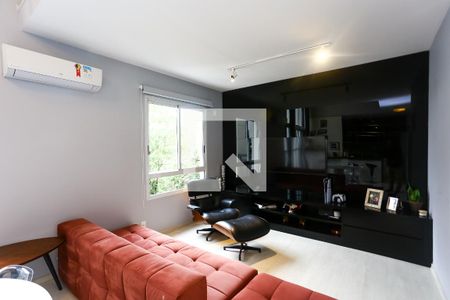 Sala  de kitnet/studio à venda com 1 quarto, 84m² em Paraíso do Morumbi, São Paulo