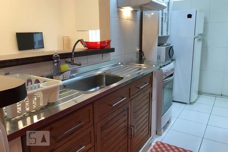 Cozinha de apartamento à venda com 1 quarto, 57m² em Higienópolis, São Paulo