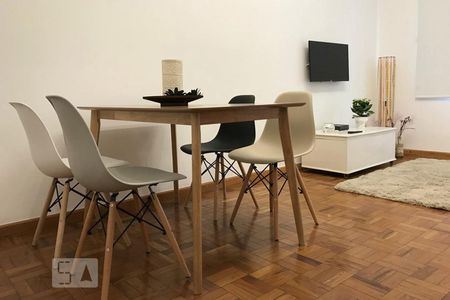 Sala de apartamento à venda com 1 quarto, 57m² em Higienópolis, São Paulo