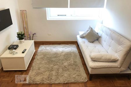 Sala de apartamento à venda com 1 quarto, 57m² em Higienópolis, São Paulo