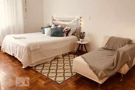 Quarto de apartamento à venda com 1 quarto, 57m² em Higienópolis, São Paulo