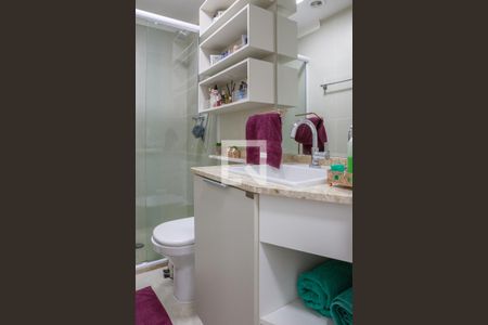 Banheiro da Suíte de apartamento à venda com 2 quartos, 55m² em Vila Leopoldina, São Paulo