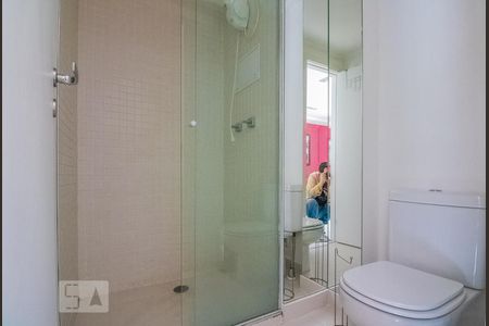 Banheiro de kitnet/studio à venda com 1 quarto, 40m² em Consolação, São Paulo