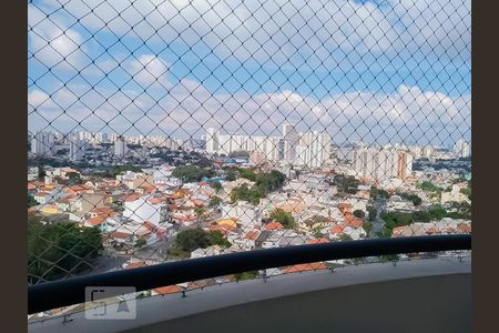 Varanda da Sala de apartamento para alugar com 3 quartos, 95m² em Vila Gilda, Santo André