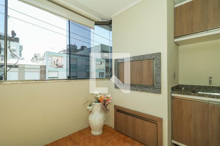 Varanda da Sala de apartamento para alugar com 3 quartos, 105m² em Floresta, Porto Alegre