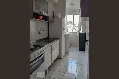 Cozinha de apartamento à venda com 2 quartos, 48m² em Jardim das Palmas, São Paulo