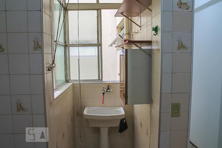 Área de serviço de kitnet/studio para alugar com 1 quarto, 40m² em Cambuí, Campinas