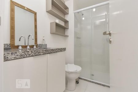 Banheiro de apartamento para alugar com 1 quarto, 26m² em Campos Elíseos, São Paulo