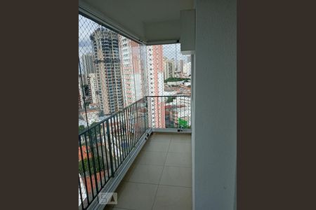 Varanda da Sala de apartamento para alugar com 2 quartos, 129m² em Vila Azevedo, São Paulo