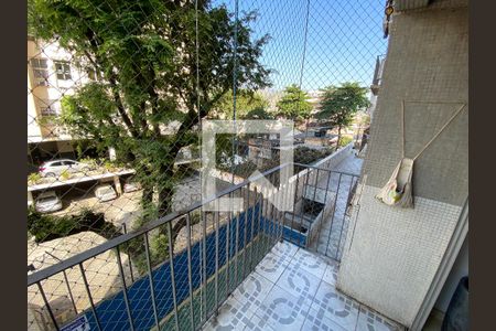 Varanda da Sala de apartamento à venda com 3 quartos, 71m² em Rocha, Rio de Janeiro