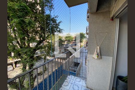 Varanda da Sala de apartamento à venda com 3 quartos, 71m² em Rocha, Rio de Janeiro