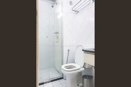 Banheiro de kitnet/studio à venda com 1 quarto, 40m² em Vila Olímpia, São Paulo