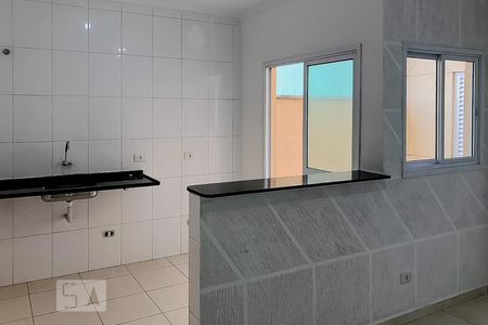 Cozinha de apartamento para alugar com 2 quartos, 50m² em Parque Novo Oratório, Santo André