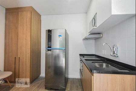 Studio Cozinha de apartamento para alugar com 1 quarto, 15m² em Santo Amaro, São Paulo