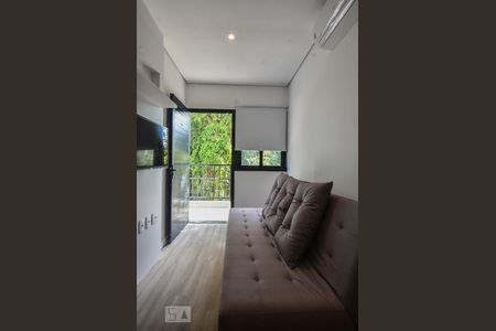 Studio - Sala  de apartamento para alugar com 1 quarto, 15m² em Santo Amaro, São Paulo