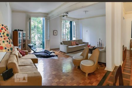 Sala de apartamento para alugar com 4 quartos, 200m² em Flamengo, Rio de Janeiro