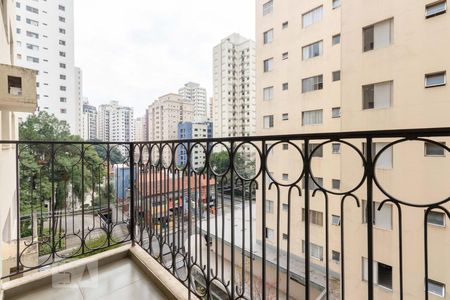 Varanda de apartamento à venda com 3 quartos, 161m² em Moema, São Paulo