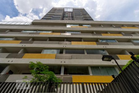 Fachada de kitnet/studio à venda com 1 quarto, 25m² em Vila Madalena, São Paulo