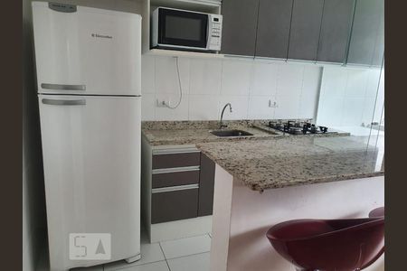 Cozinha de apartamento para alugar com 2 quartos, 57m² em Vargem Grande, São José dos Pinhais