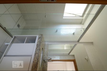 Banheiro da Suíte de apartamento à venda com 3 quartos, 100m² em Castelo, Belo Horizonte