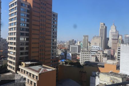 Vista de kitnet/studio à venda com 1 quarto, 32m² em República, São Paulo