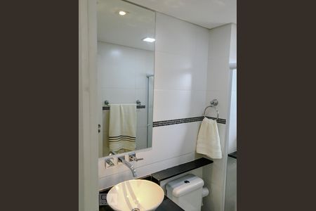 Banheiro de kitnet/studio para alugar com 1 quarto, 36m² em Vila Augusta, Guarulhos