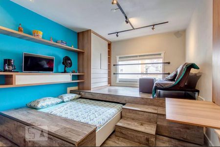 Studio para alugar com 28m², 1 quarto e sem vagaSala/Quarto