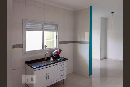 Cozinha de apartamento à venda com 3 quartos, 80m² em Vila Curuçá, Santo André