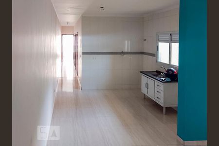 Cozinha de apartamento à venda com 3 quartos, 80m² em Vila Curuçá, Santo André