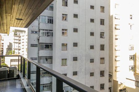 Varanda de apartamento para alugar com 1 quarto, 55m² em Itaim Bibi, São Paulo