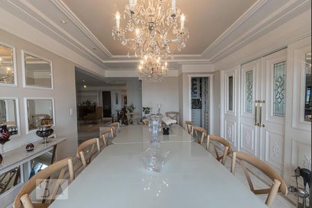 Sala de Jantar de apartamento à venda com 4 quartos, 378m² em Jardim Anália Franco, São Paulo