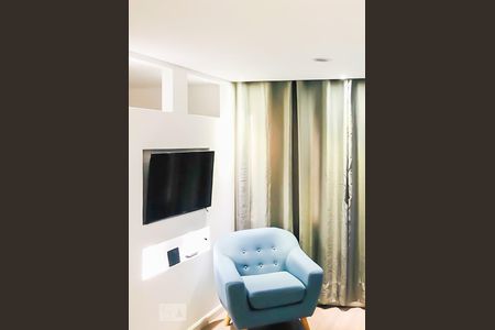 Sala  de apartamento à venda com 1 quarto, 40m² em Indianópolis, São Paulo