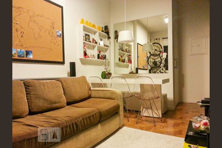 Sala de apartamento para alugar com 1 quarto, 46m² em Bela Vista, São Paulo