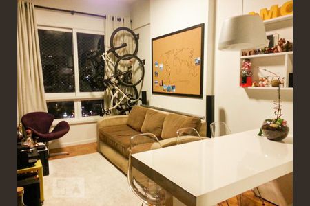 Sala de apartamento para alugar com 1 quarto, 46m² em Bela Vista, São Paulo