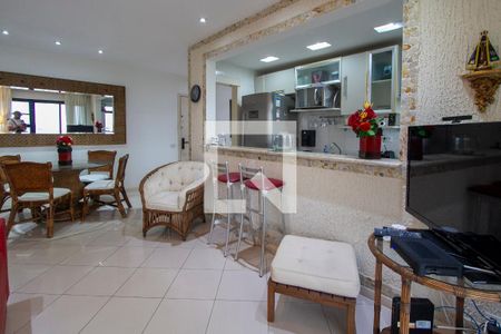 Sala de apartamento para alugar com 1 quarto, 56m² em Barra da Tijuca, Rio de Janeiro