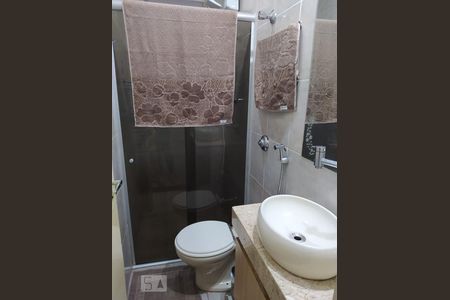 Banheiro Social de apartamento à venda com 2 quartos, 79m² em Havaí, Belo Horizonte