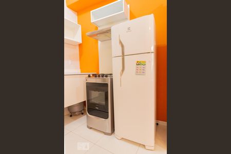 Cozinha de kitnet/studio para alugar com 1 quarto, 35m² em Santo Amaro, São Paulo