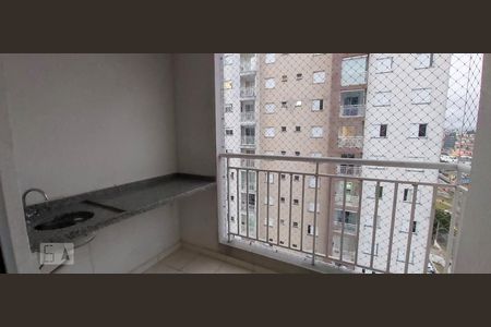 Varanda da Sala de apartamento para alugar com 2 quartos, 50m² em Vila Ema, São Paulo