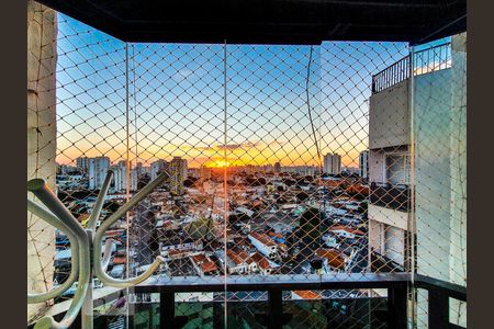 Varanda da Sala de apartamento para alugar com 4 quartos, 159m² em Vila Dom Pedro I, São Paulo